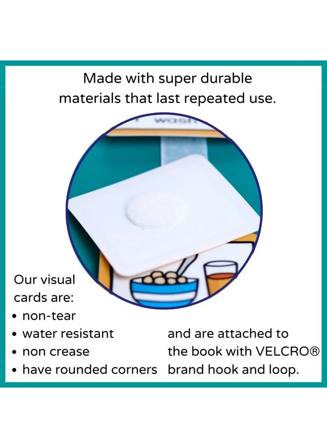 R Home Super Durable Visual Wall Planner Daily Routine Chart For Kids By Create Visual Aids For Autism, Adhd, Aspergers, Send, Speech And Language Delay