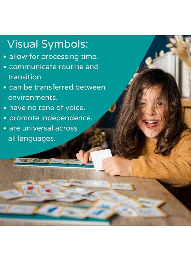 R Home Super Durable Visual Wall Planner Daily Routine Chart For Kids By Create Visual Aids For Autism, Adhd, Aspergers, Send, Speech And Language Delay