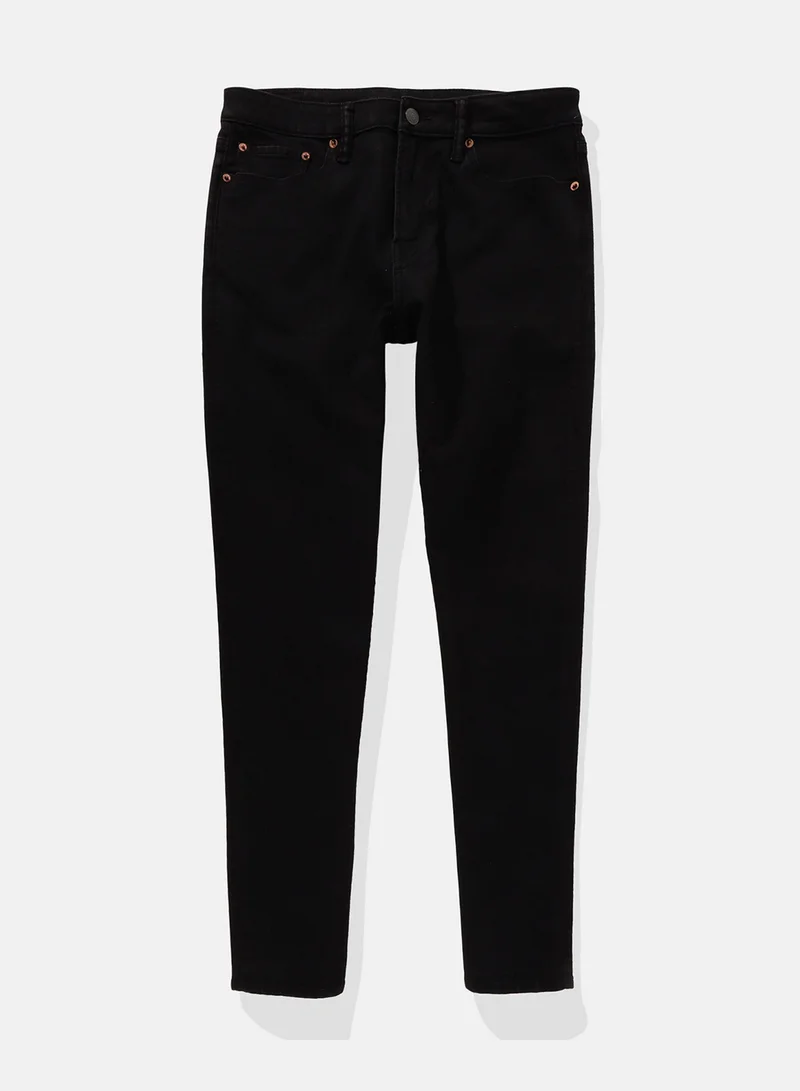 American Eagle Airflex+ Rinse Wash Relaxed Fit Jeans