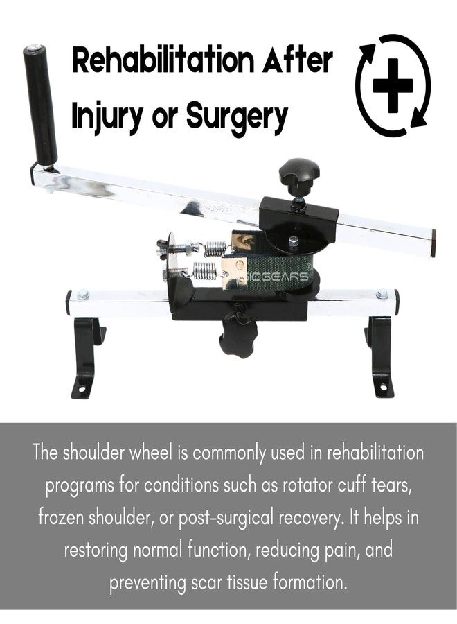Physiogears Physio Solutions Silver Hot Therapy Shoulder Wheel Compact Model - Image 5
