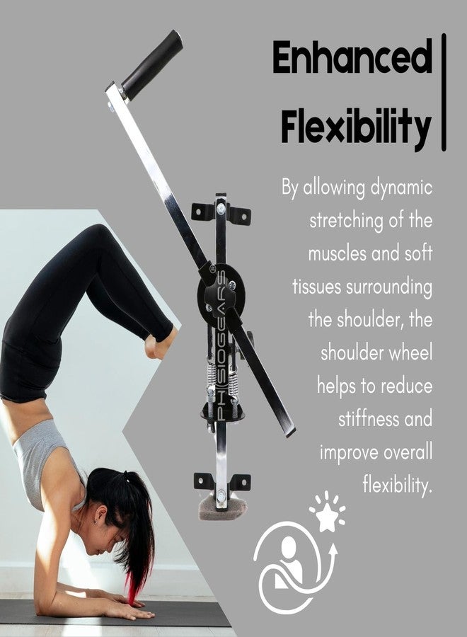 Physiogears Physio Solutions Silver Hot Therapy Shoulder Wheel Compact Model - Image 4