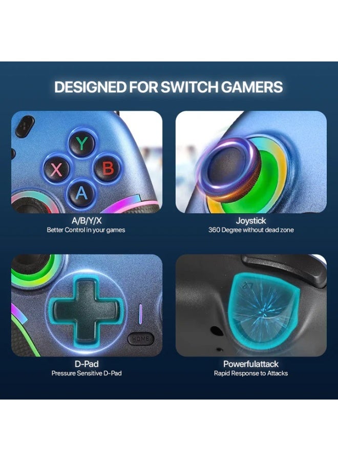 X9 Wireless Bluetooth Gamepad | Multi-Platform Controller for Switch/PS4/Android/iOS/PC - Image 3