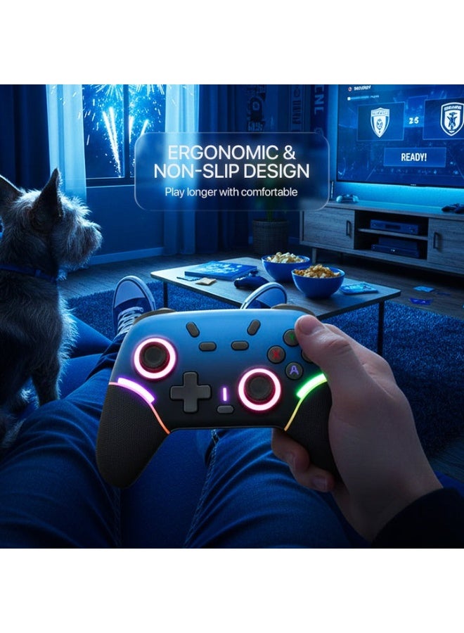 X9 Wireless Bluetooth Gamepad | Multi-Platform Controller for Switch/PS4/Android/iOS/PC - Image 4