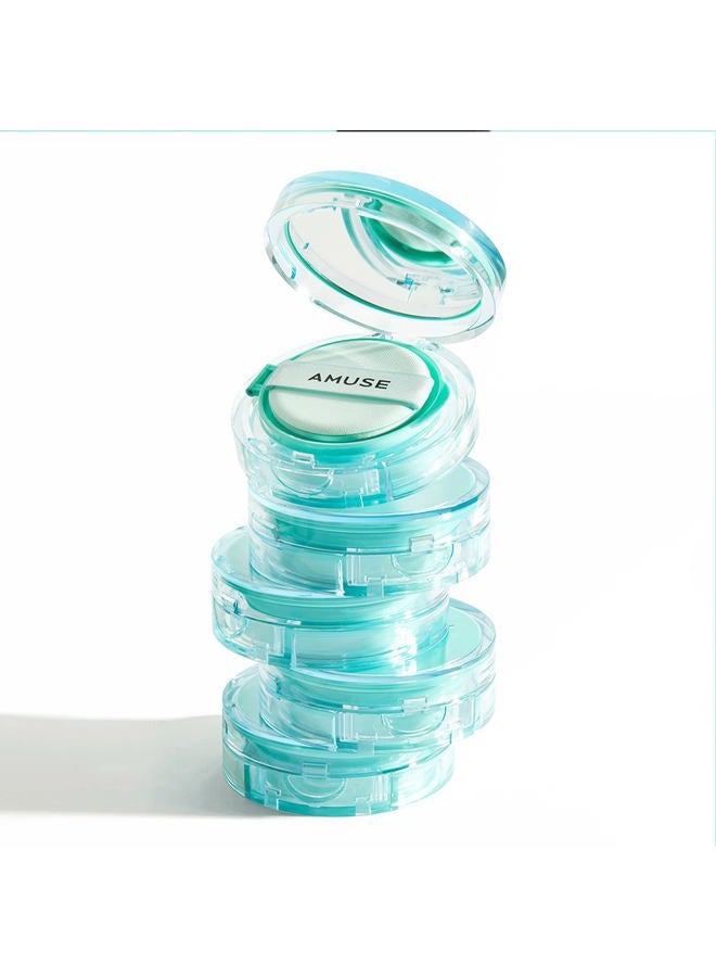 Amuse Meta Fixing Cushion Foundation 02 NUDE | Peach | Matte, glow, long-lasting, double coverage, clean beauty, lightweight, natural look, foundation for sensitive skin, hydrating cushion - Image 2