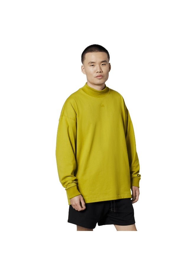 Adidas Adidas One Bb L/S Tee Green Basketball T-Shirts For Unisex Xs  - Image 3