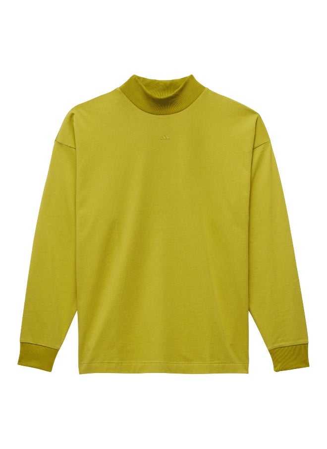 Adidas Adidas One Bb L/S Tee Green Basketball T-Shirts For Unisex Xs  - Image 1