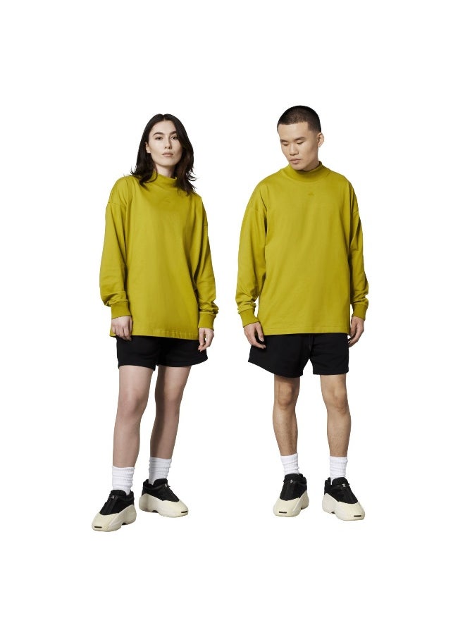 Adidas Adidas One Bb L/S Tee Green Basketball T-Shirts For Unisex Xs  - Image 5