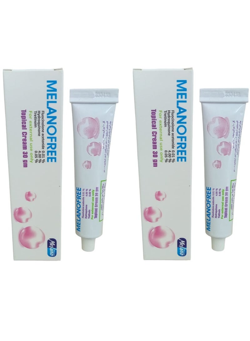 2 Piece Set Melanofree Cream 2 X 30gm