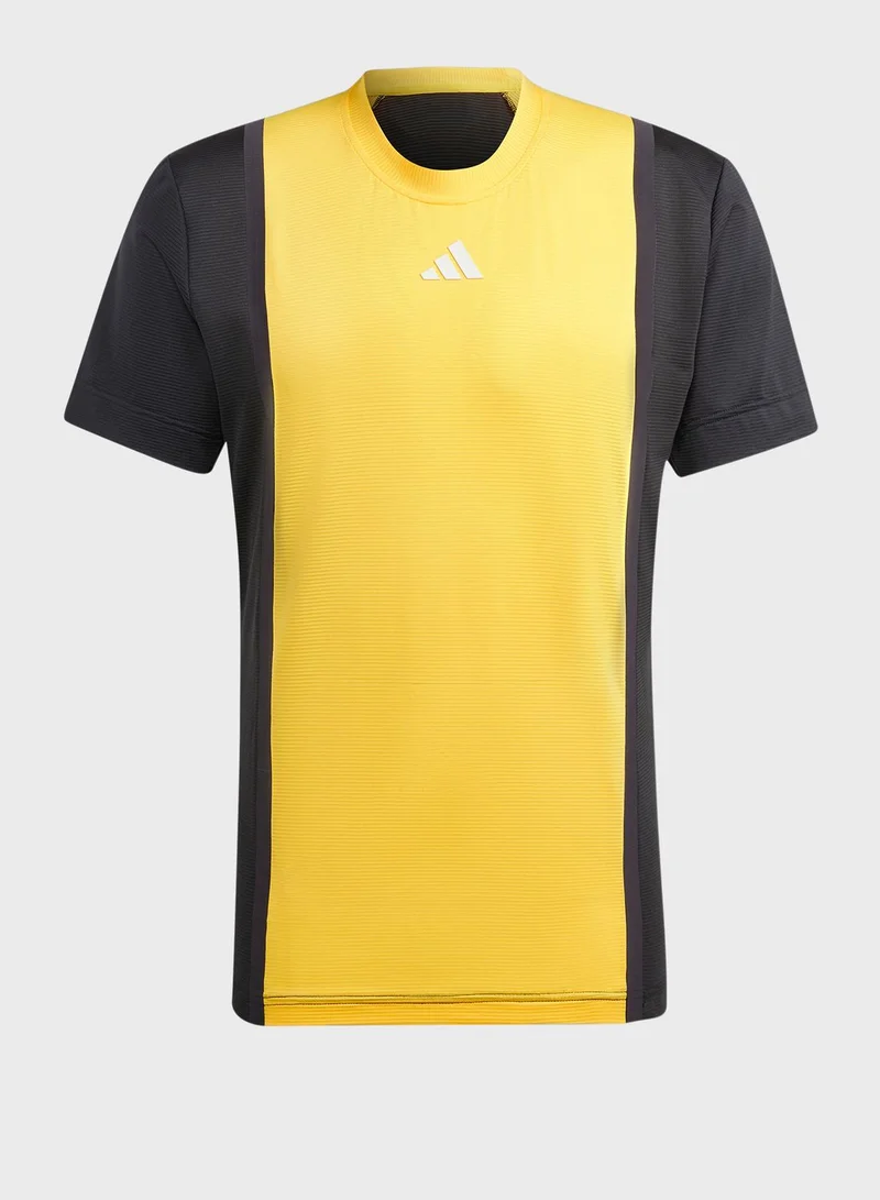 Adidas Pro Ribbed T-Shirt
