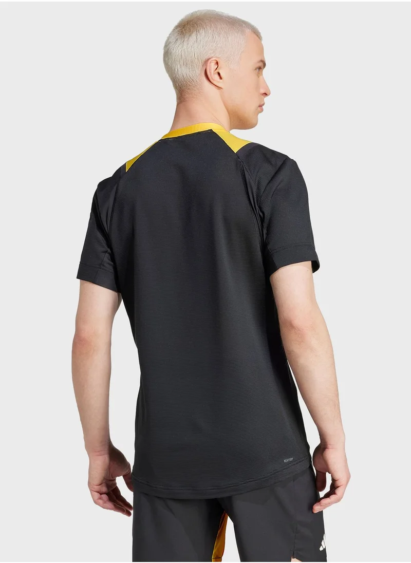 Adidas Pro Ribbed T-Shirt