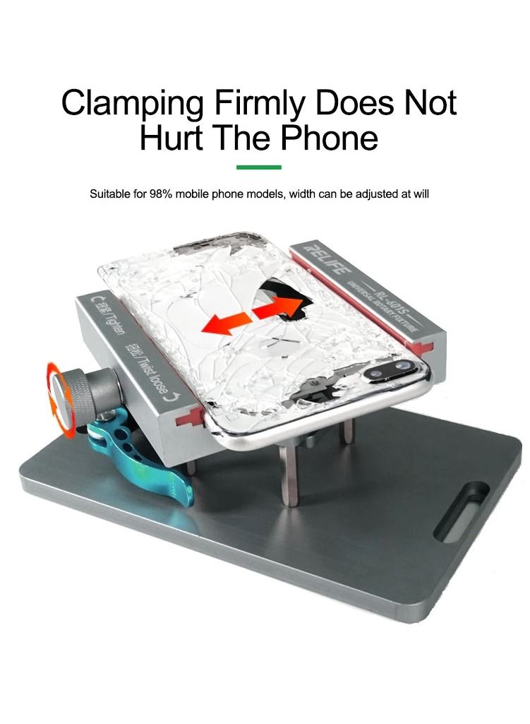 RELIFE RELIFE RL-601S 360 Degree Rotating Universal Fixture for Back Cover Housing Remove - Image 3