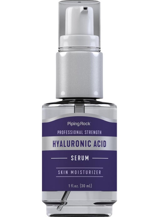 Piping Rock Hyaluronic Acid Serum for Face  1 fl oz  Moisturizer for Skin and Body  Cruelty Free