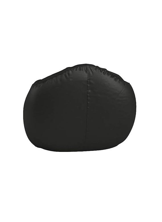caddyFull caddyFull XXL Muddha Chair Without Beans Black LeatherSuede  - Image 4