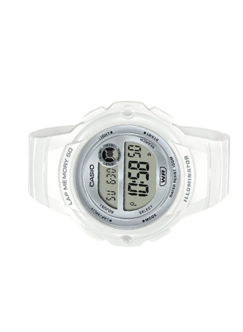 CASIO Water Resistant Digital ResinBand Watch For women LWS-1200H-7A1VDF - Image 4