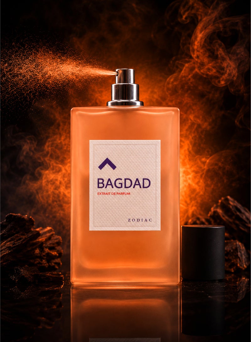 Zodiac Bagdad Extrait De Perfume 60ml | Long Lasting Unisex Perfume with Vanilla, Black Tea & Patchouli Notes | Best Perfume for Gifting your Loved One - Image 4