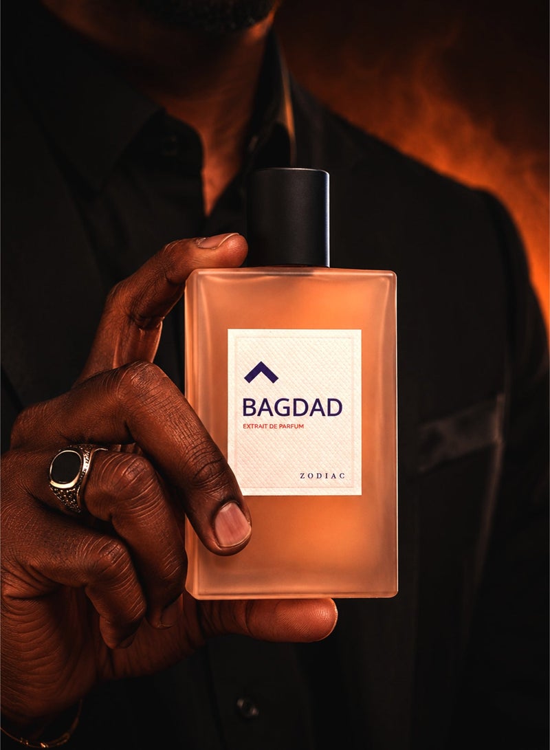 Zodiac Bagdad Extrait De Perfume 60ml | Long Lasting Unisex Perfume with Vanilla, Black Tea & Patchouli Notes | Best Perfume for Gifting your Loved One - Image 3