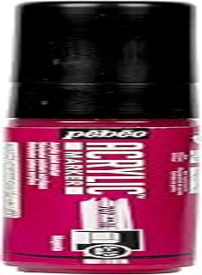 Pebeo Acrylic Marker, 5-15 mm, Magenta