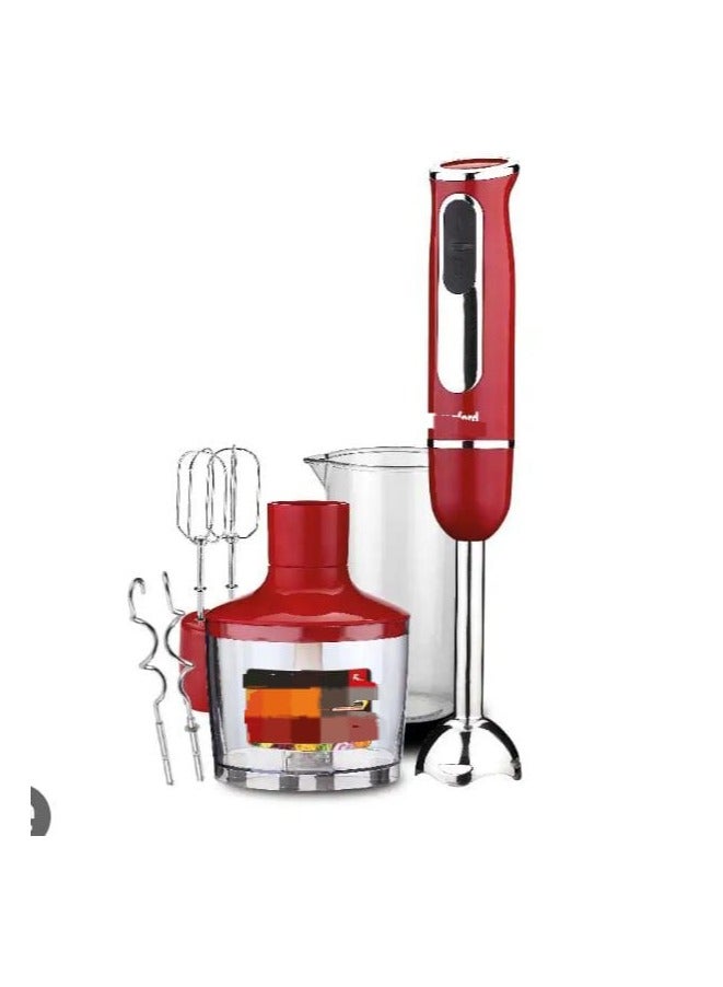 Multi-Purpose Hand Blender – 2 Speed Control, Detachable Stick Mixer with Chopper Bowl & Whisk for Kitchen & Baby Food  - Image 3