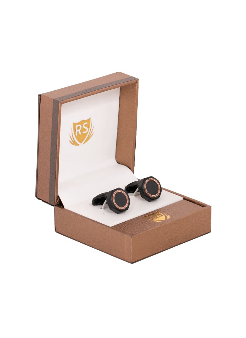 RS Round Cufflink  - Image 1