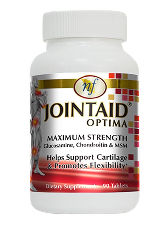 Natural Fervor Jointaid Optima 90 Tablets Supports Cartilage & Promotes Flexibility