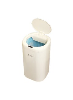 EKO Touch Sensor Battery Operated Vintage Garbage Bin Beige 28 L EK9184P-28L-VN  - Image 1