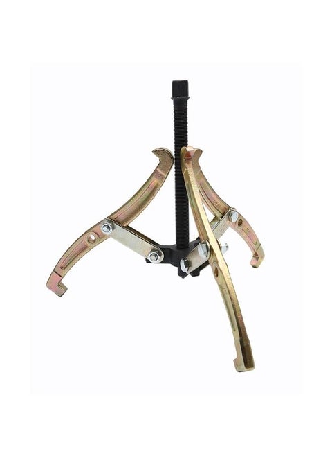 Three-Jaw Puller 4 Inch | for Pulley Gear Bearing Flywheel Removal, Heavy Duty Pulley Puller with Reversible Jaws