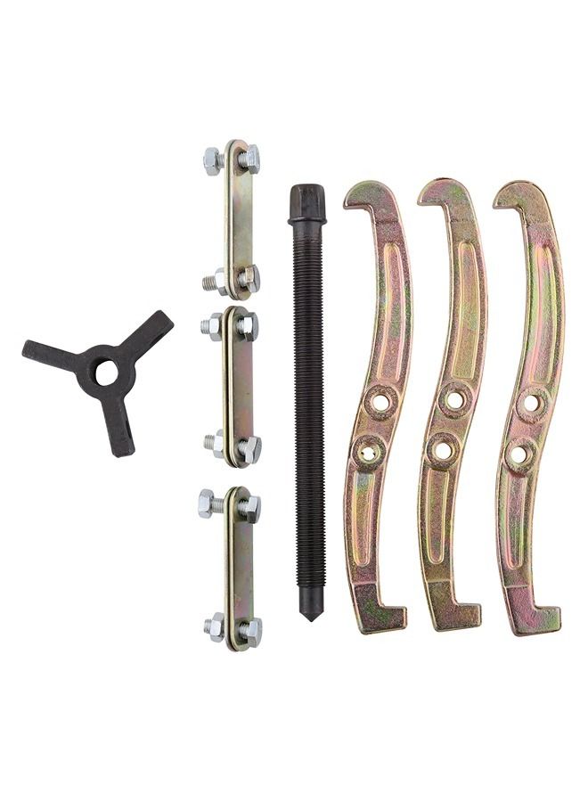 BMB tools Three-Jaw Puller 4 Inch | for Pulley Gear Bearing Flywheel Removal, Heavy Duty Pulley Puller with Reversible Jaws - Image 3