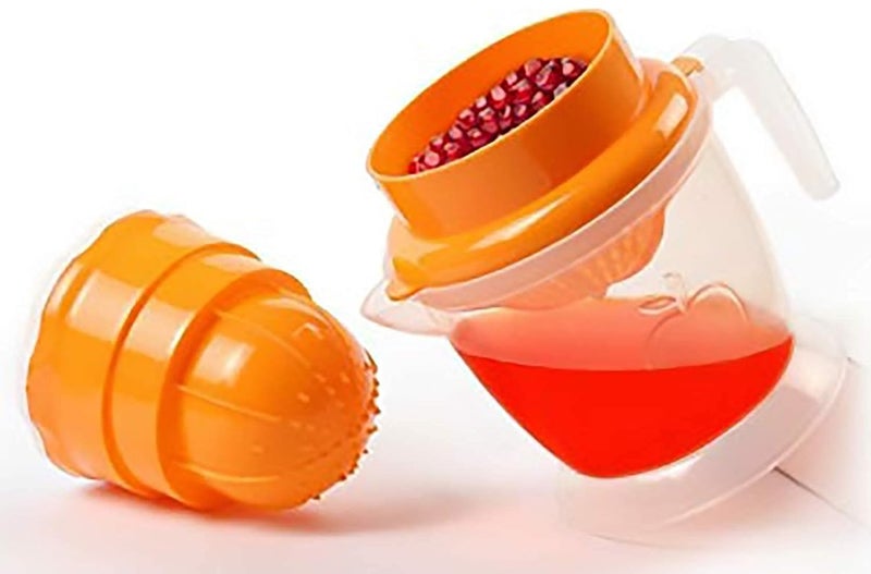 KGDA KGDA 2 in One Orange and Grapes Multi Use Juicer Small Size Makes It Suitable for Any Small Place Multi Color  - Image 5