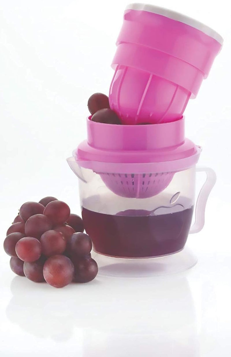 KGDA KGDA 2 in One Orange and Grapes Multi Use Juicer Small Size Makes It Suitable for Any Small Place Multi Color  - Image 4