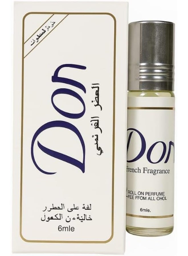 don The original French Fragrance Roll On 6ml alcohol free - Image 3