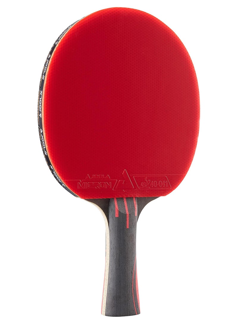 JOOLA جولا إنفينيتي أوفردرايف - مضرب تنس طاولة احترافي بأداء متميز مع تقنية الكربون كيفلار - مطاط أسود على الجانبين - مضرب تنس طاولة للمنافسة للتدريب المتقدم - سرعة قصوى - Image 1