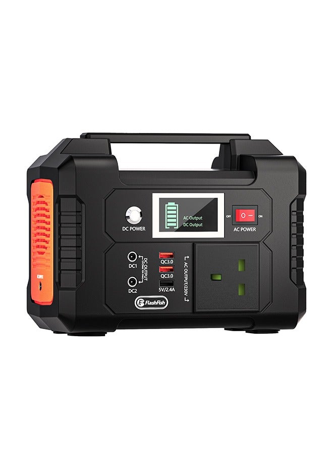 FlashFish E200 محطة طاقة محمولة 200 واط / 151 واط في الساعة بطارية ليثيوم مولد طاقة الطوارئ متوافق مع عربات التخييم في الهواء الطلق RVs - Image 1