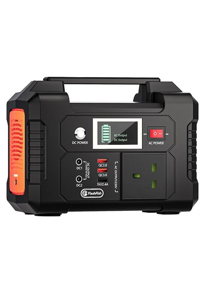 FlashFish E200 محطة طاقة محمولة 200 واط / 151 واط في الساعة بطارية ليثيوم مولد طاقة الطوارئ متوافق مع عربات التخييم في الهواء الطلق RVs - Image 1