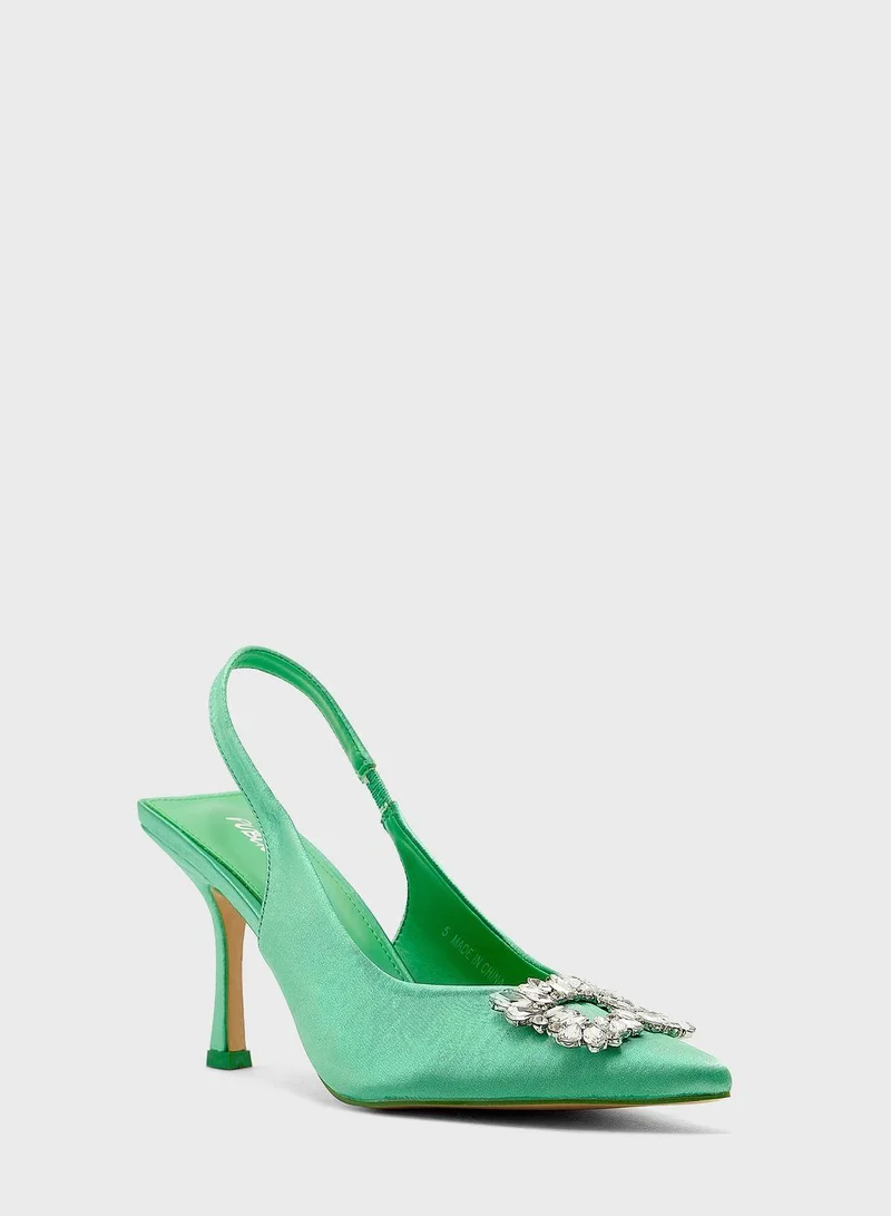 PUBLIC DESIRE Oscar High Heel Pumps