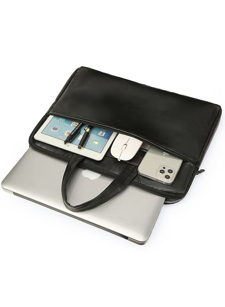 DUNISO Laptop Bag 15 Inch Laptop Briefcase Large Waterproof Laptop Case for Men Women Business Office Work Computer Bag - Image 3