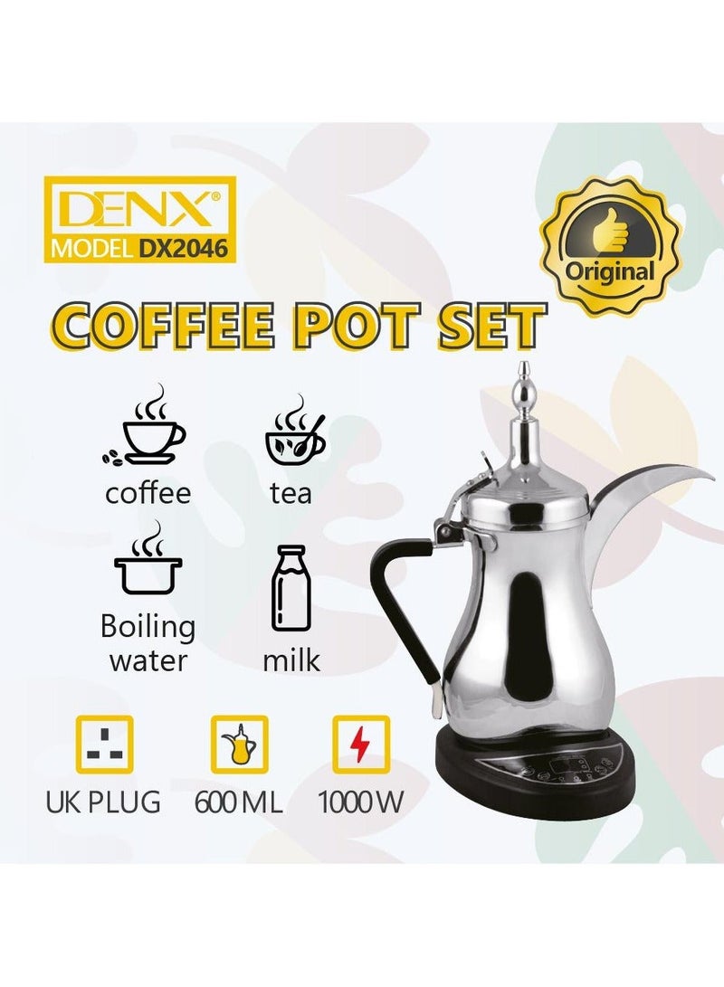 Denx 600ml Multipurpose Arabic Coffee Pot - Image 1