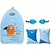 SwimWays Value pack Fish Face Guppy Goggles Soft Swimmies and Sea Monster Kick Trainer Learn to Swim Kickboard - Image 3
