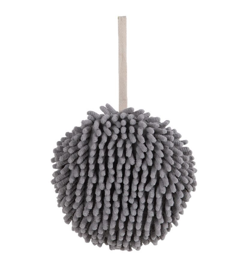 Blue Thickened Chenille Hand Drying Ball Hanging Kitchen Quick Dry Absorb - Image 5