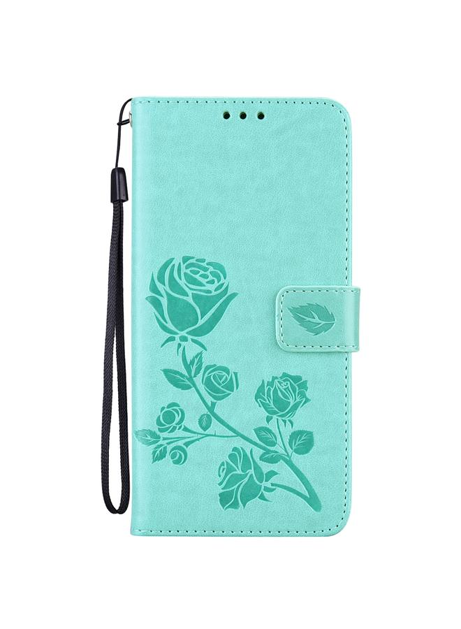 S-TOP Case For Honor X8 Rose Embossed Leather Phone Case - Image 2