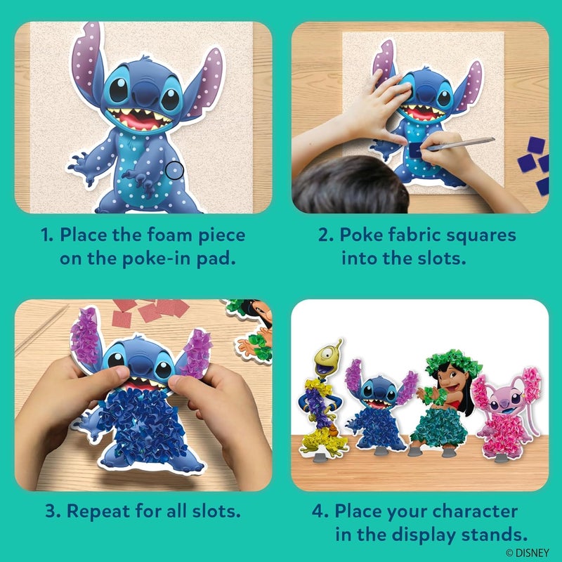 Skillmatics Poke-in Art - Lilo & Stitch, Mess-Free Fun for Kids, DIY Craft Kits, Creative Activity, Gifts for Girls & Boys Ages 4, 5, 6, 7, 8, 9 - Image 4
