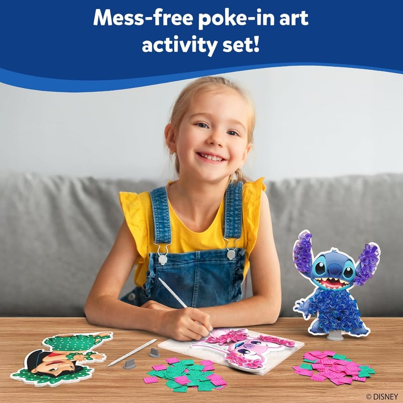Skillmatics Poke-in Art - Lilo & Stitch, Mess-Free Fun for Kids, DIY Craft Kits, Creative Activity, Gifts for Girls & Boys Ages 4, 5, 6, 7, 8, 9 - Image 2