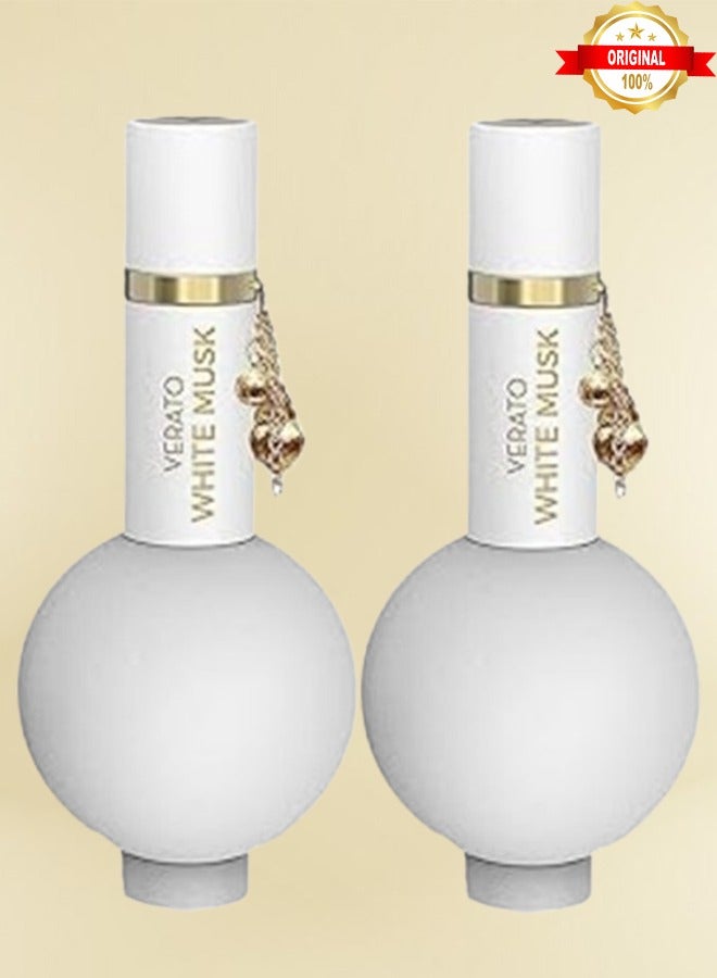 Mirada 2 Pieces Verato White Musk Perfume 100ml EDP - Image 1