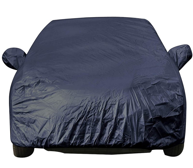 Autofact Car Body Cover Compatible for Maruti Fronx. with Mirror Pockets (Navy Blue) - Image 2
