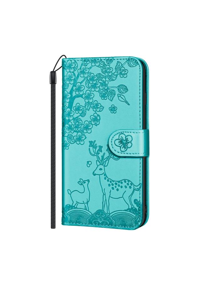 S-TOP Case For Samsung Galaxy S20 Ultra Sika Deer Embossing Pattern Horizontal Flip PU Leather Case with Holder & Card Slot & Wallet & Photo Frame - Image 2