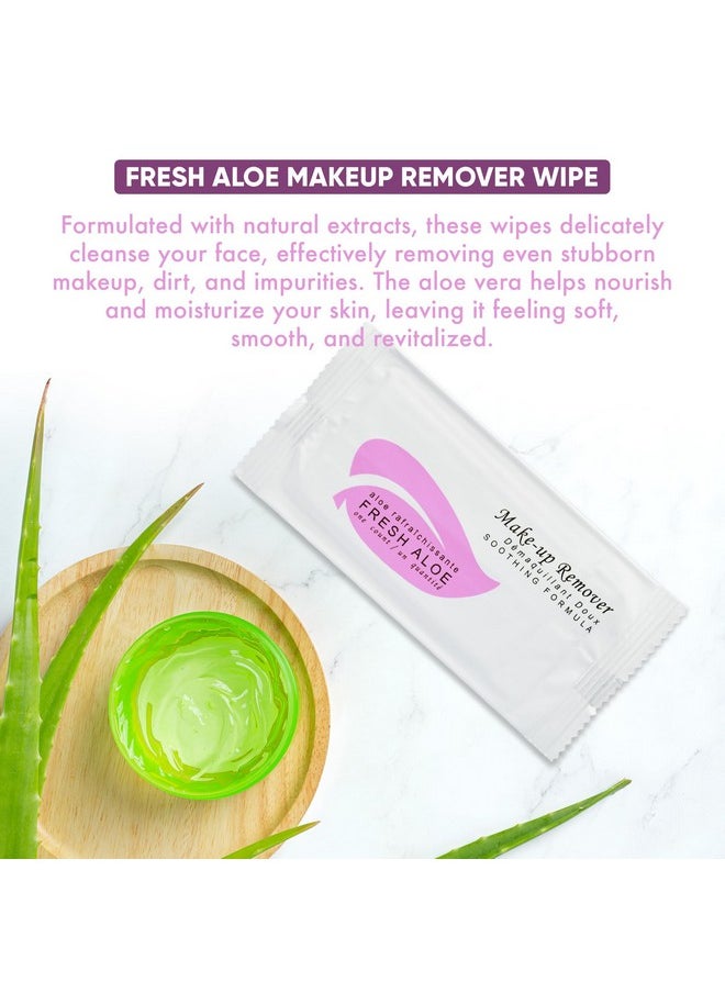 1-Shoppe All-in-Kit - Fresh Aloe Makeup Remover Wipe for Hotel, AirBnB, VRBO, Vacation Rental (Case of 50) - Image 1
