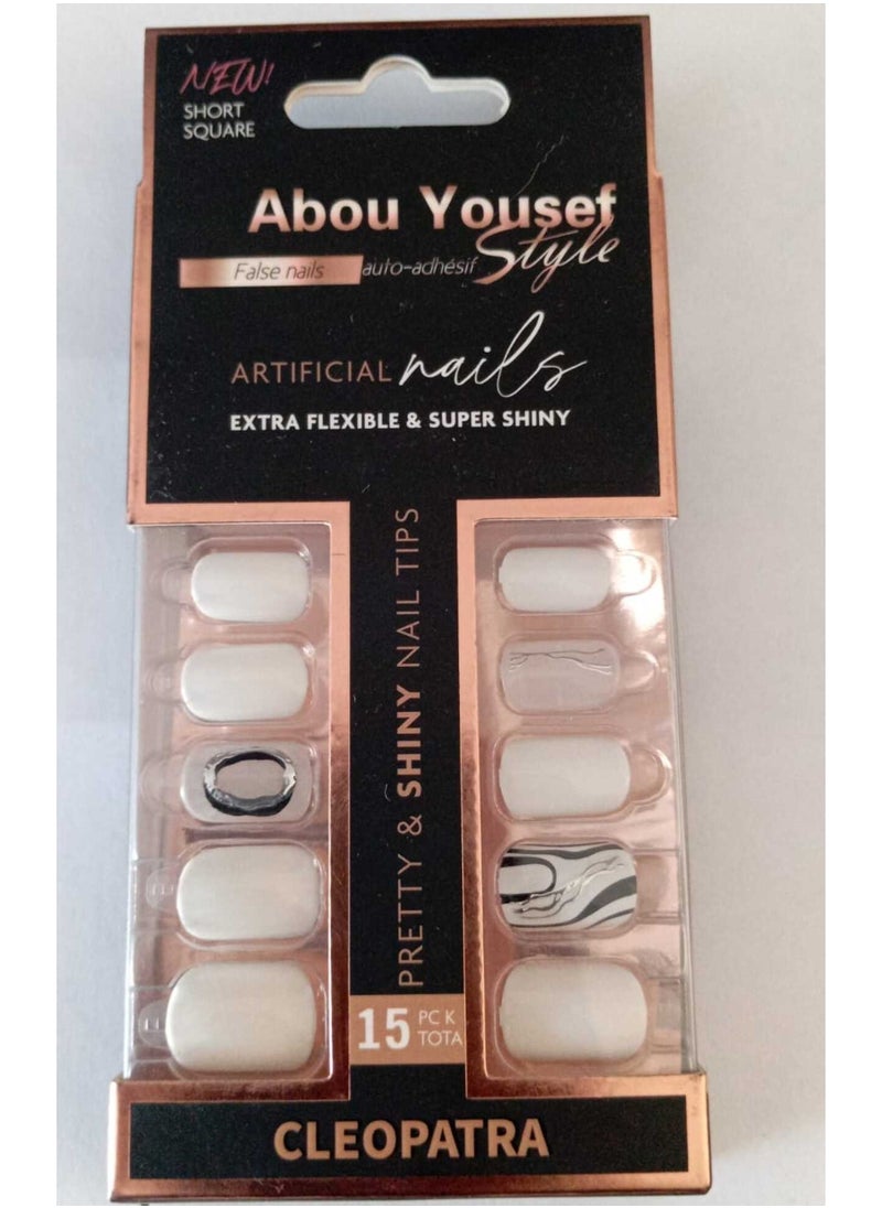 ابو يوسف ستايل - أظافر صناعية من أبو يوسف كليوباترا AY-88-LJ026 - Image 1