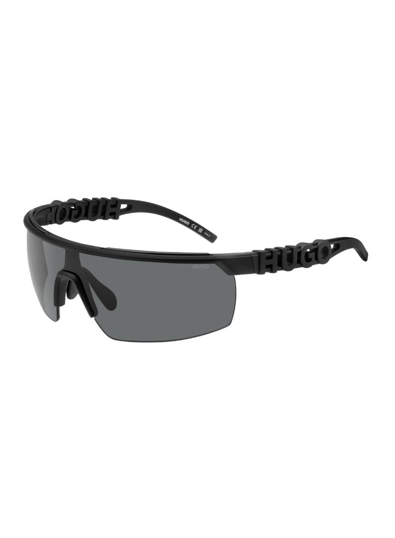 HUGO Men's Uv Protection Sunglasses Hg 1284/S Grey 48 - Lens Size: 47.8 Mm - Black - Image 1