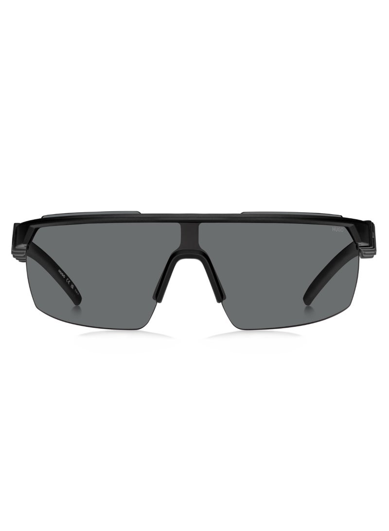 HUGO Men's Uv Protection Sunglasses Hg 1284/S Grey 48 - Lens Size: 47.8 Mm - Black - Image 3