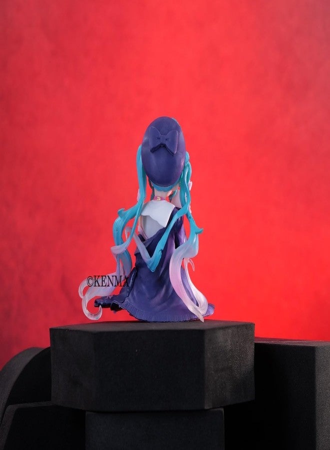 KENMA Hatsune Miku Model, Anime Doll Decoration Toy, PVC Statue Collection Model Toys Gifts(Size14cm) PVC - Image 5