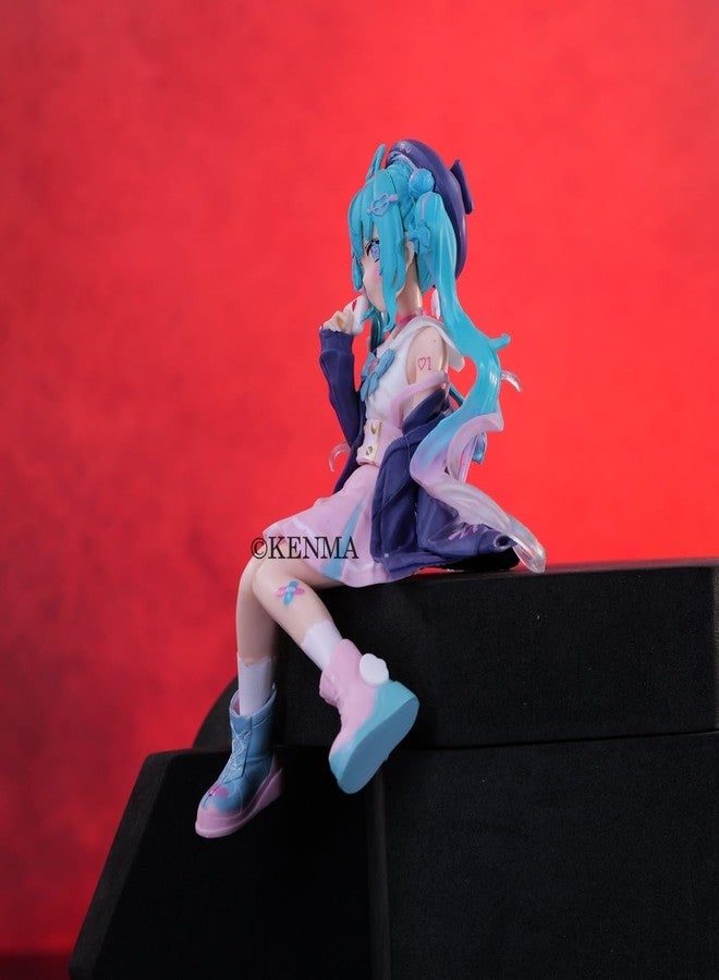 KENMA Hatsune Miku Model, Anime Doll Decoration Toy, PVC Statue Collection Model Toys Gifts(Size14cm) PVC - Image 3